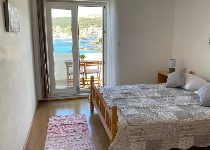 Lägenhet Sunset House With Seaview Hvar Town